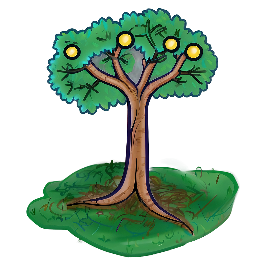 Simple Tree Drawing Png Ast93 PNG Image