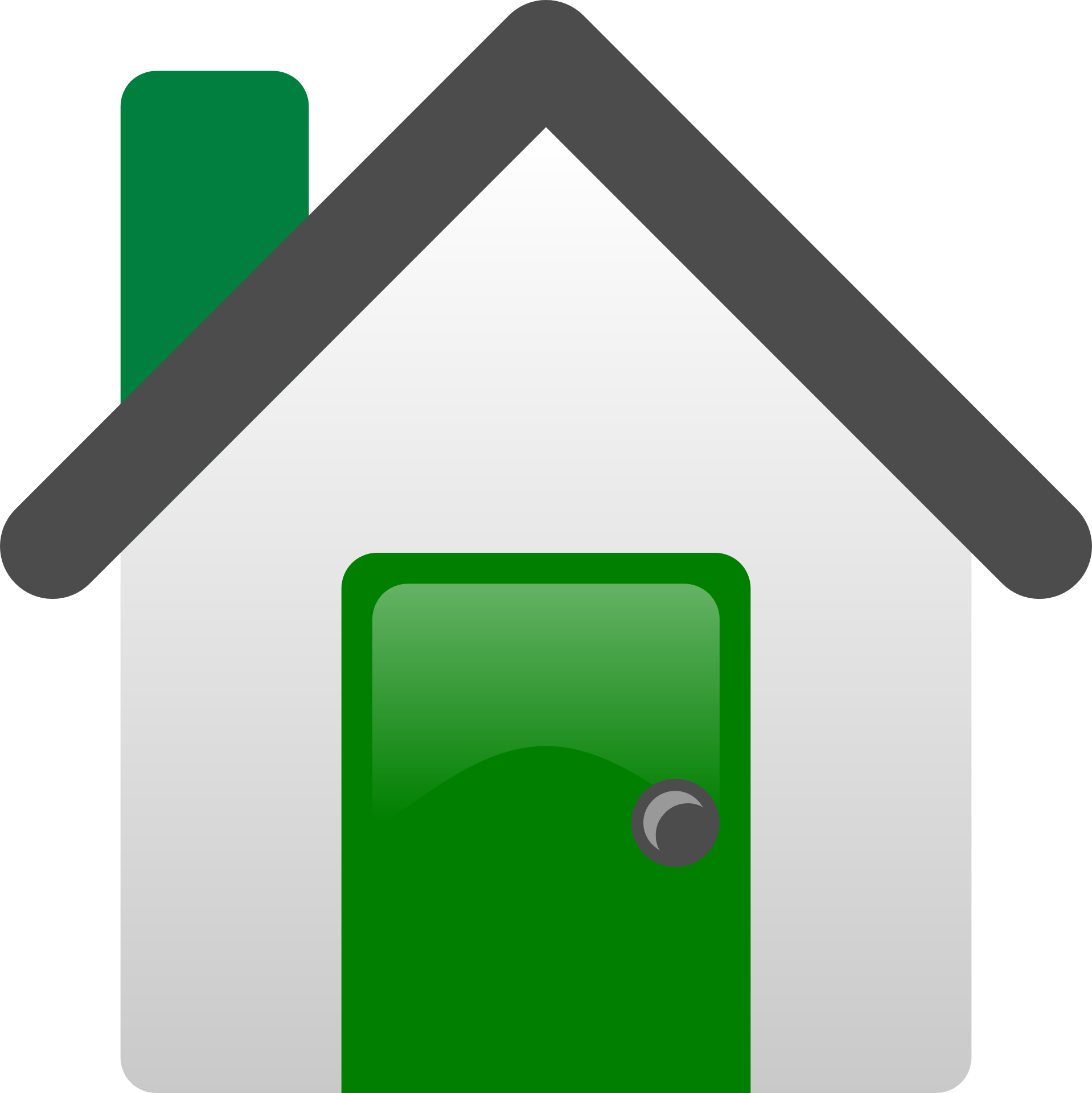 Simple Vector House Icon PNG Image