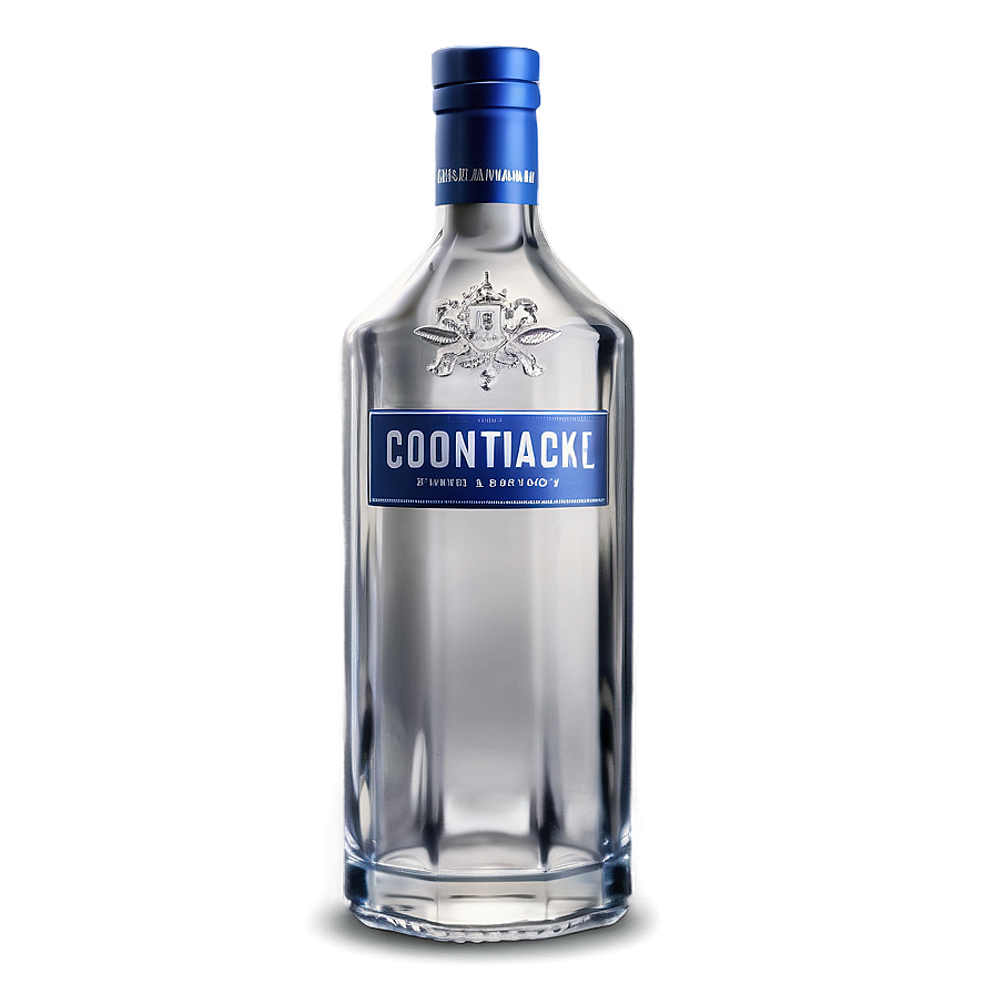 Simple Vodka Bottle Png Tai PNG Image