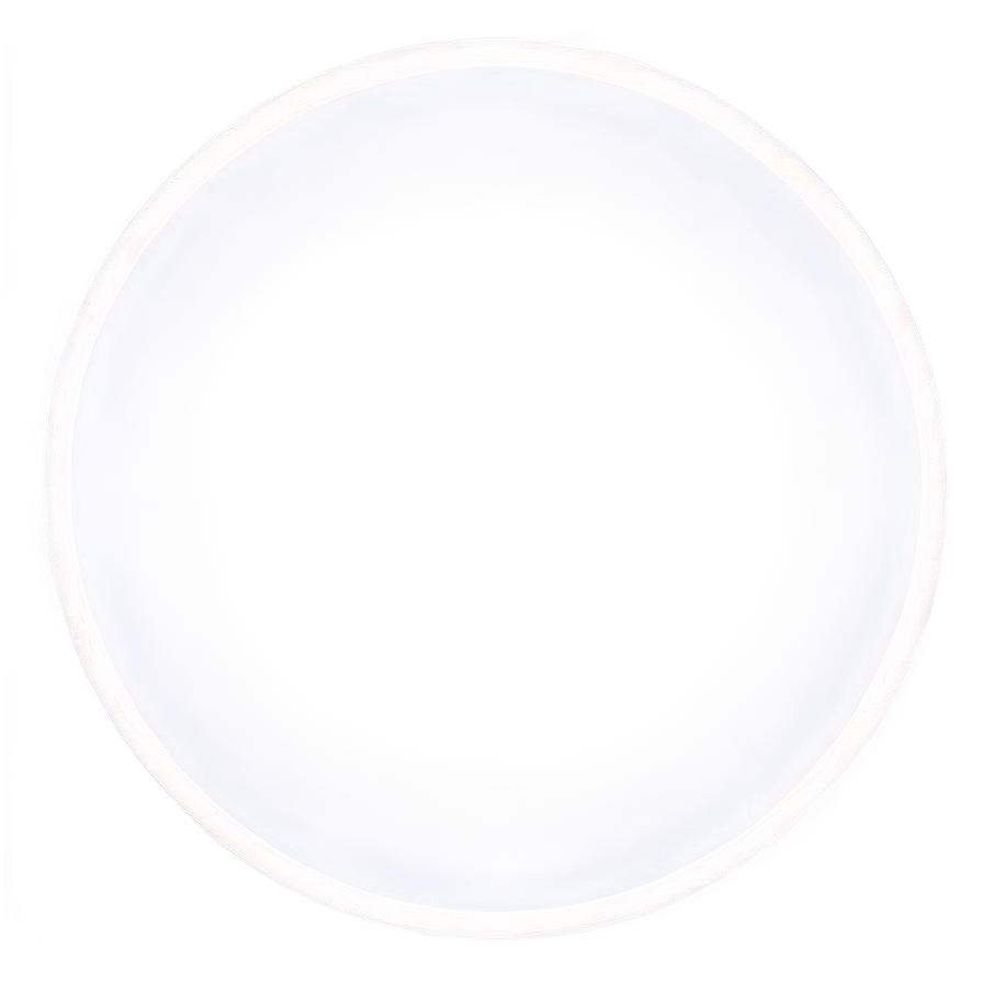 Simple White Circle Graphic Png Kqx PNG Image