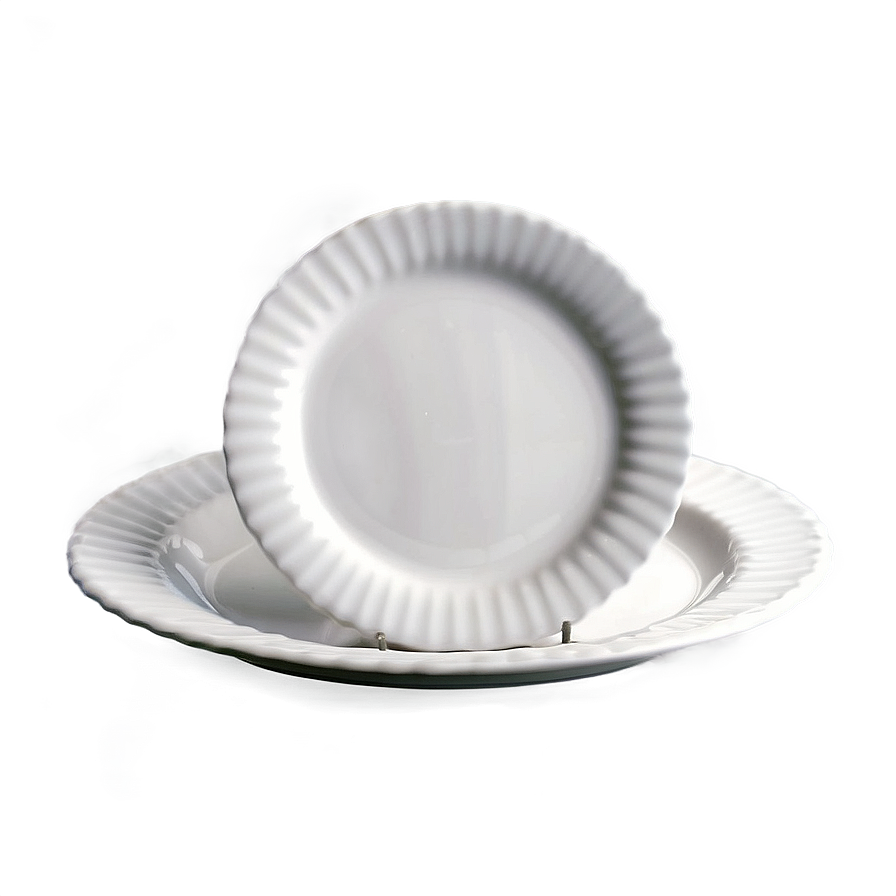 Simple White Plate Png 27 PNG Image