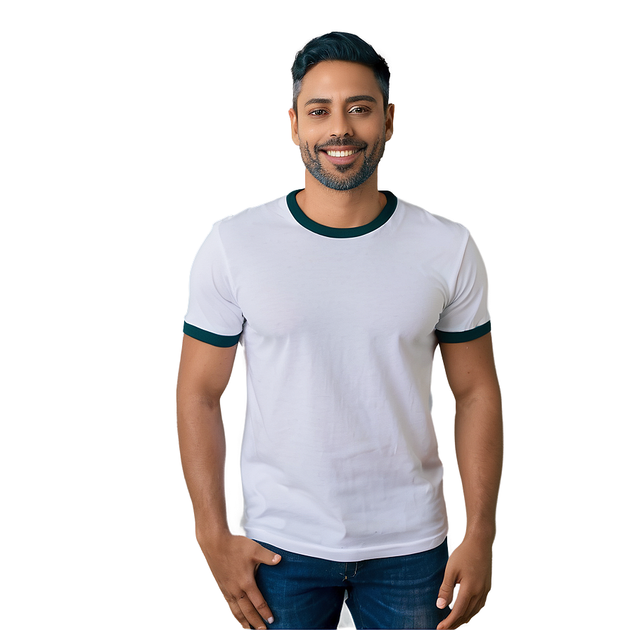 Simple White T-shirt Style Png 96 PNG Image