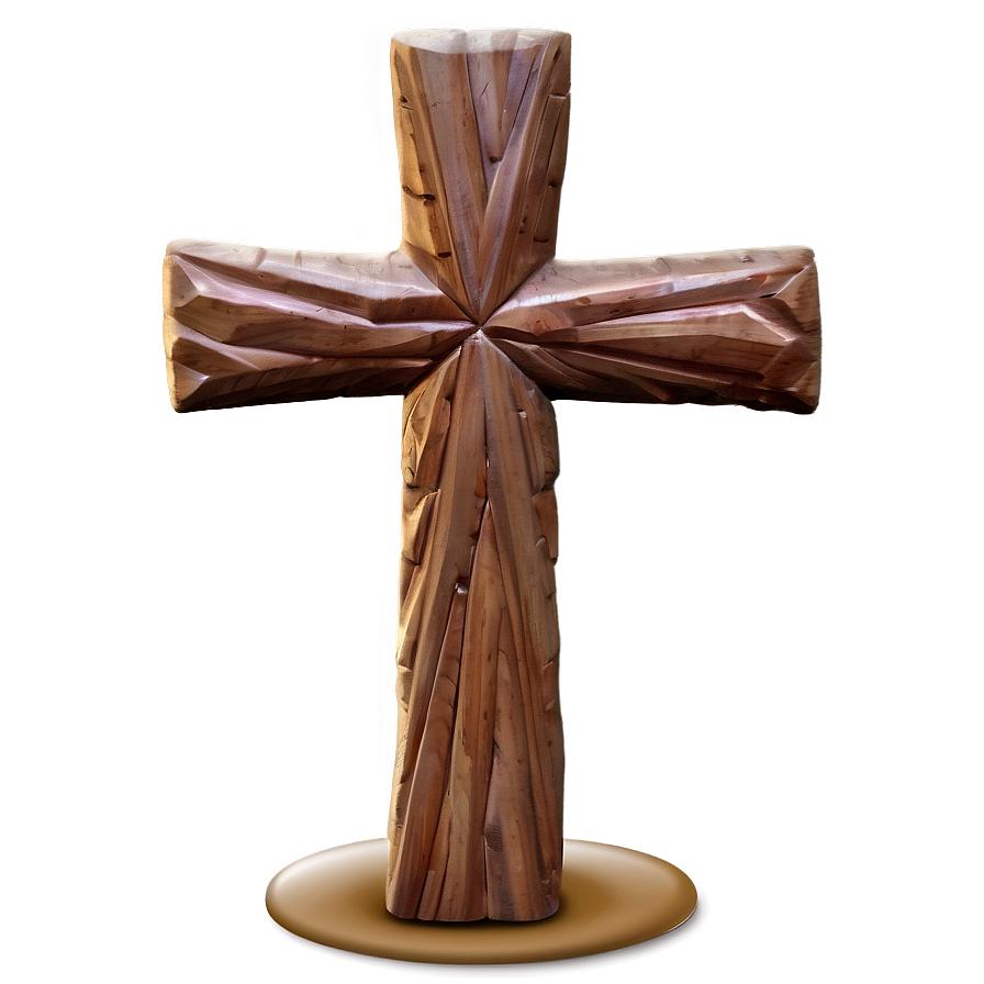 Simple Wooden Cross Png Avv PNG Image