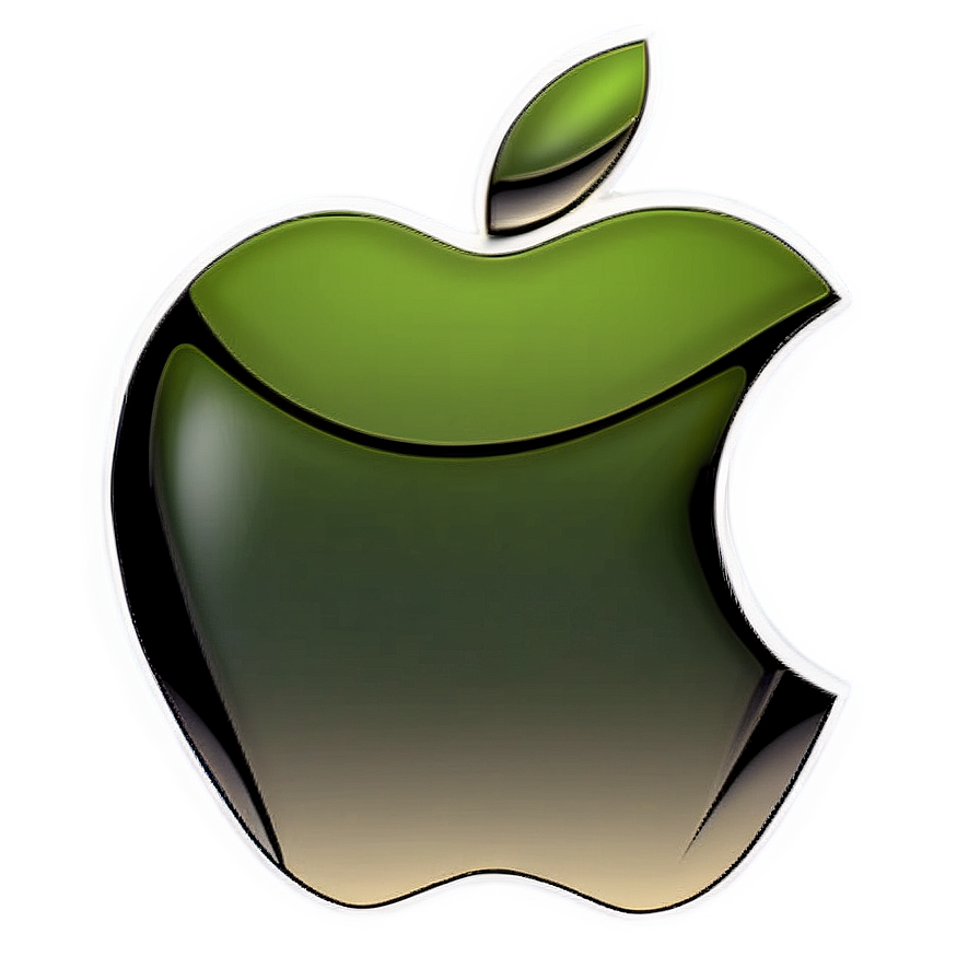 Simplified Apple Logo Outline Png 10 PNG Image