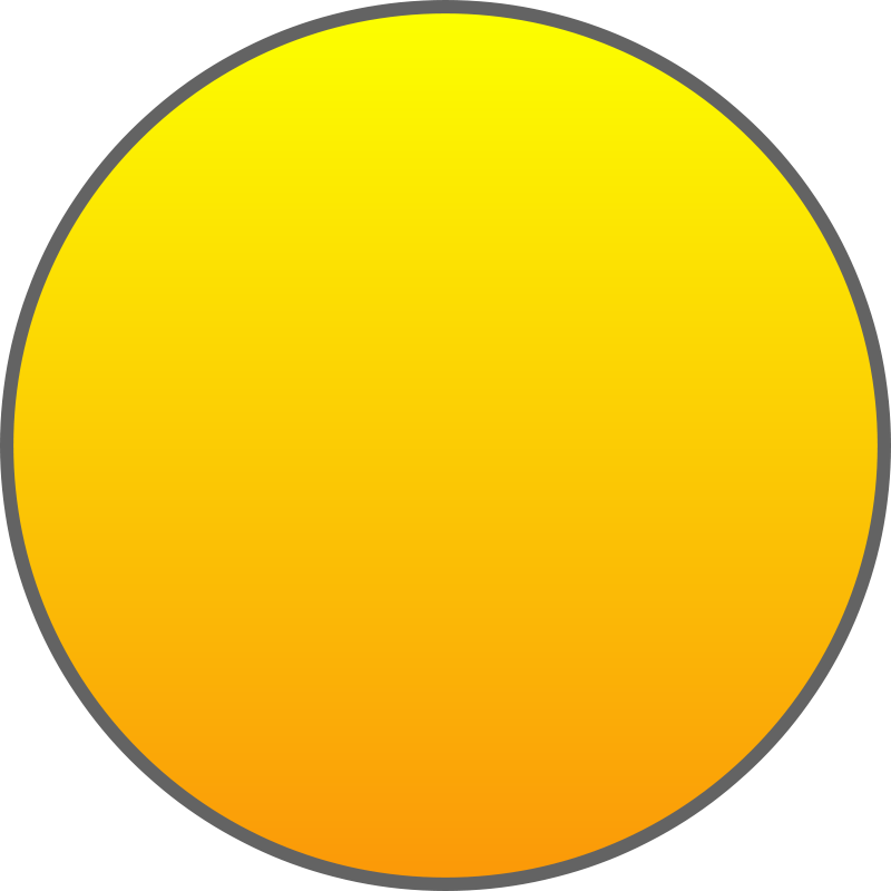 Simplified Cartoon Sun Graphic PNG Image