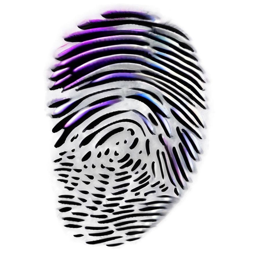 Simplified Fingerprint Silhouette Png Nqa75 PNG Image