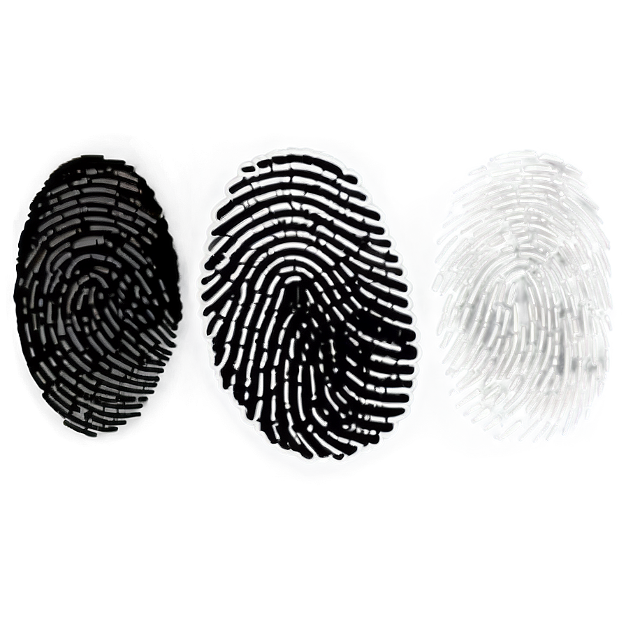 Simplified Fingerprint Silhouette Png Vqs PNG Image