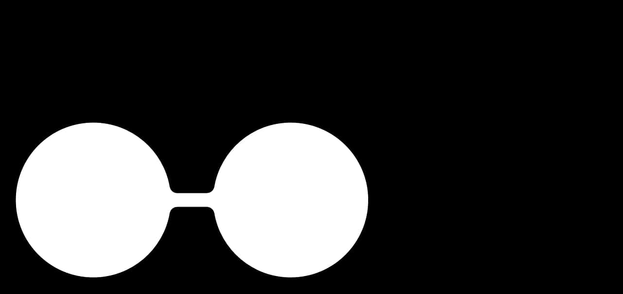 Simplified Spectacles Graphic PNG Image