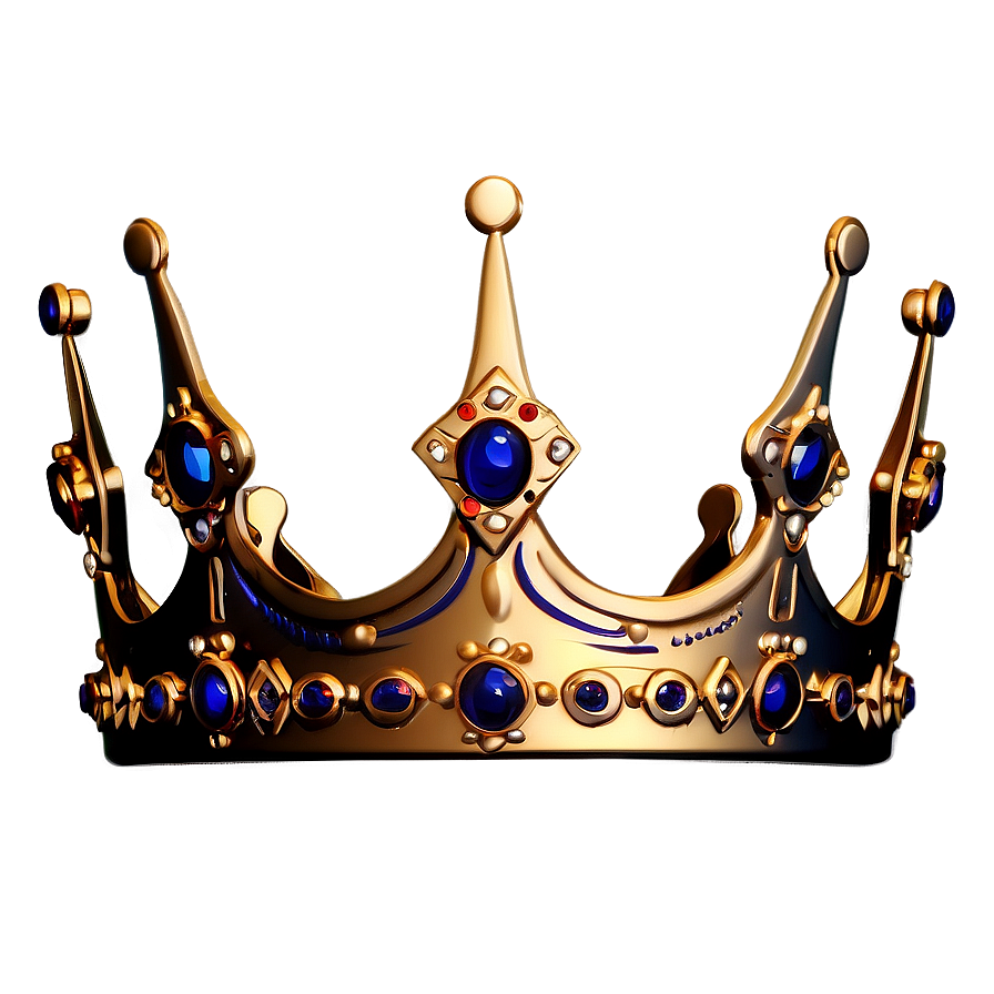 Simplistic Queen Crown Contour Png 06292024 PNG Image