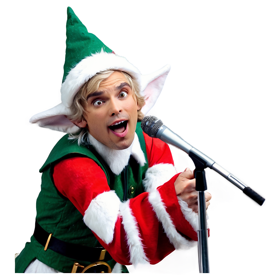 Singing Elf Png Mao PNG Image