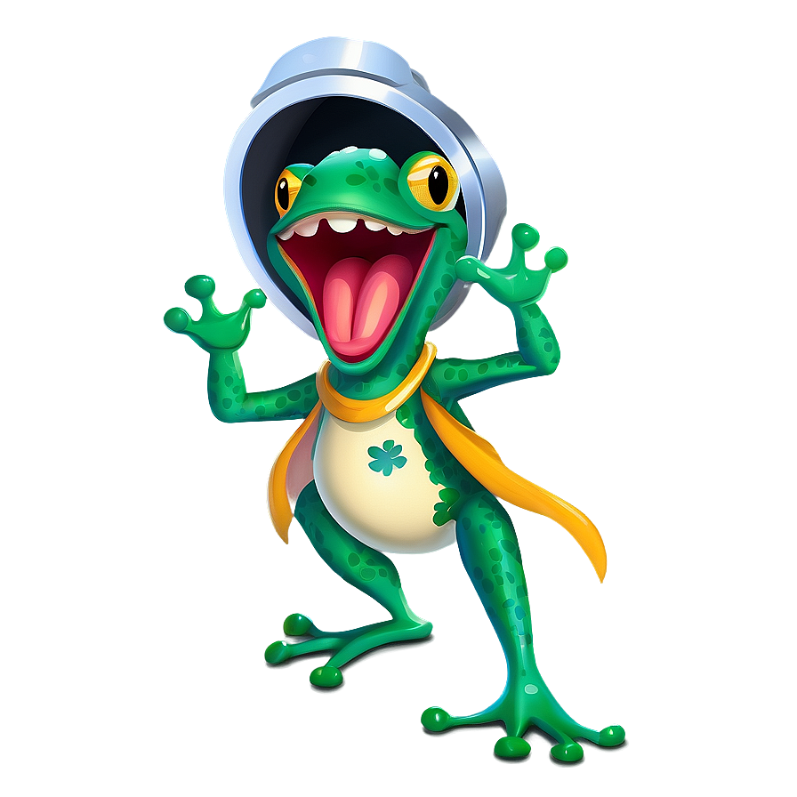 Singing Frog Cartoon Png Jpe49 PNG Image