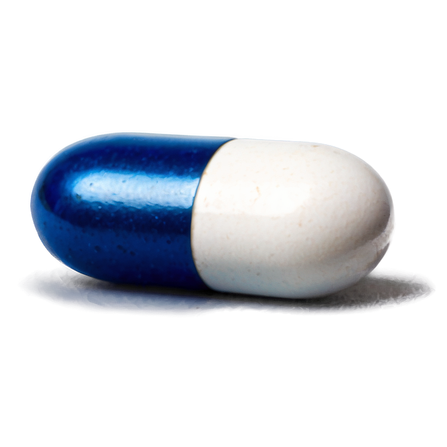 Single Blue Pill Png Uot6 PNG Image