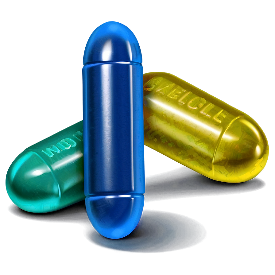 Single Blue Pill Png Usv41 PNG Image