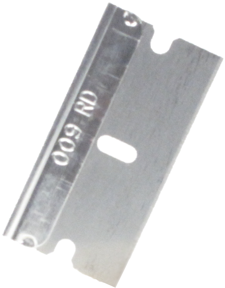 Single Edge Razor Blade PNG Image