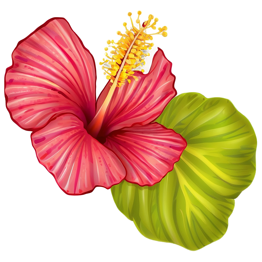 Single Hibiscus Png Gxa PNG Image