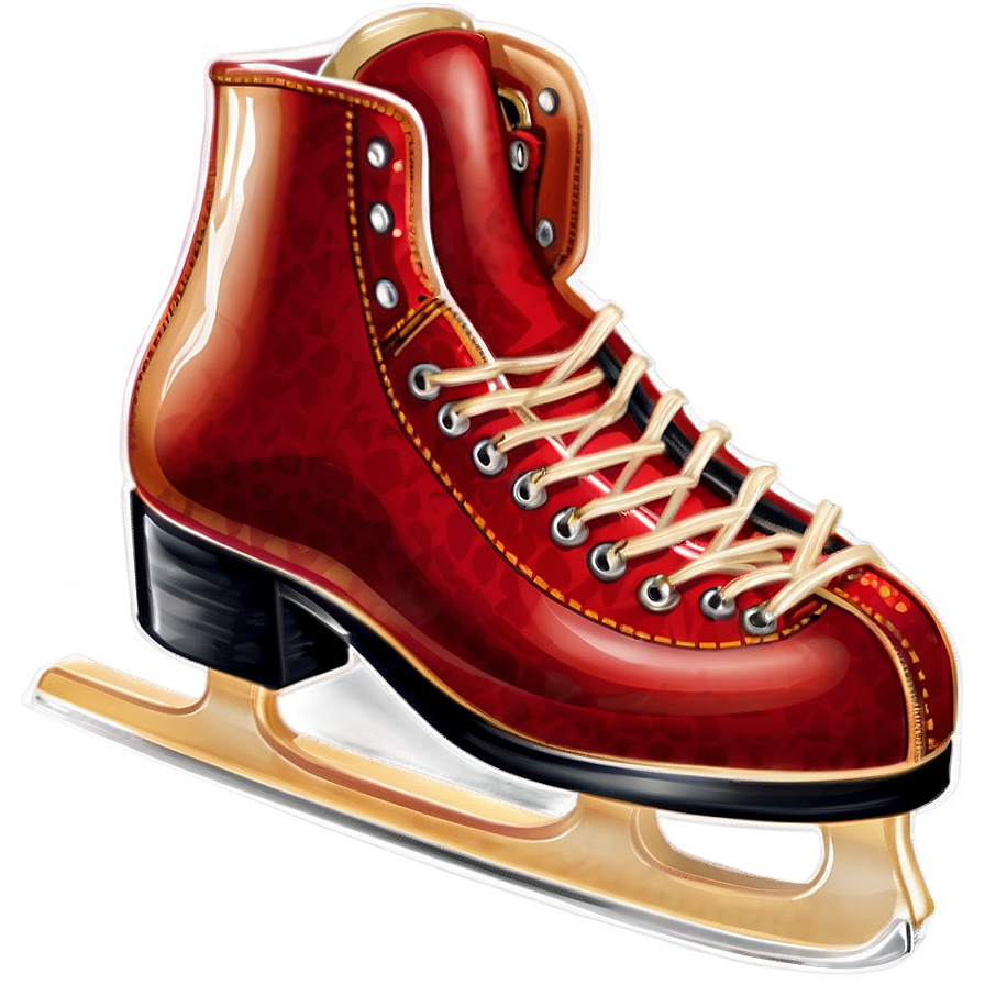 Single Ice Skate Png Vlm PNG Image