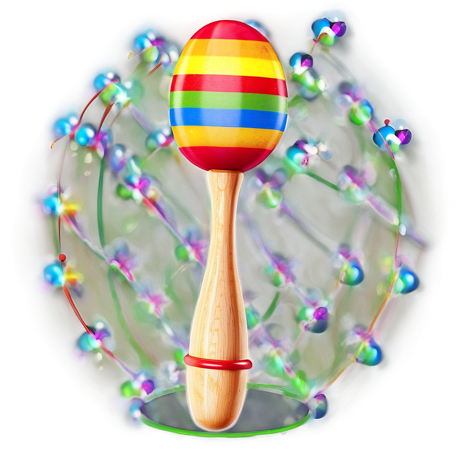 Single Maraca Display Png Aqe PNG Image