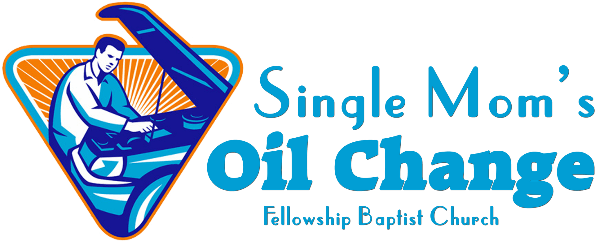 Single Moms Oil Change Event Logo PNG Image