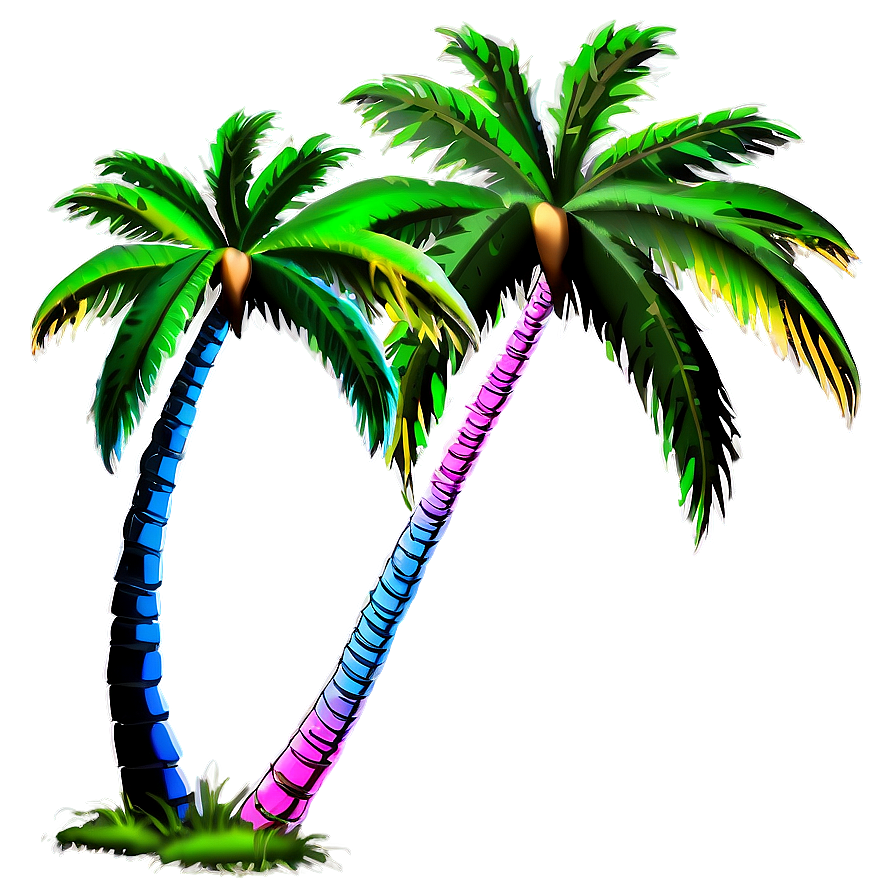 Single Palm Tree Png Hrm PNG Image