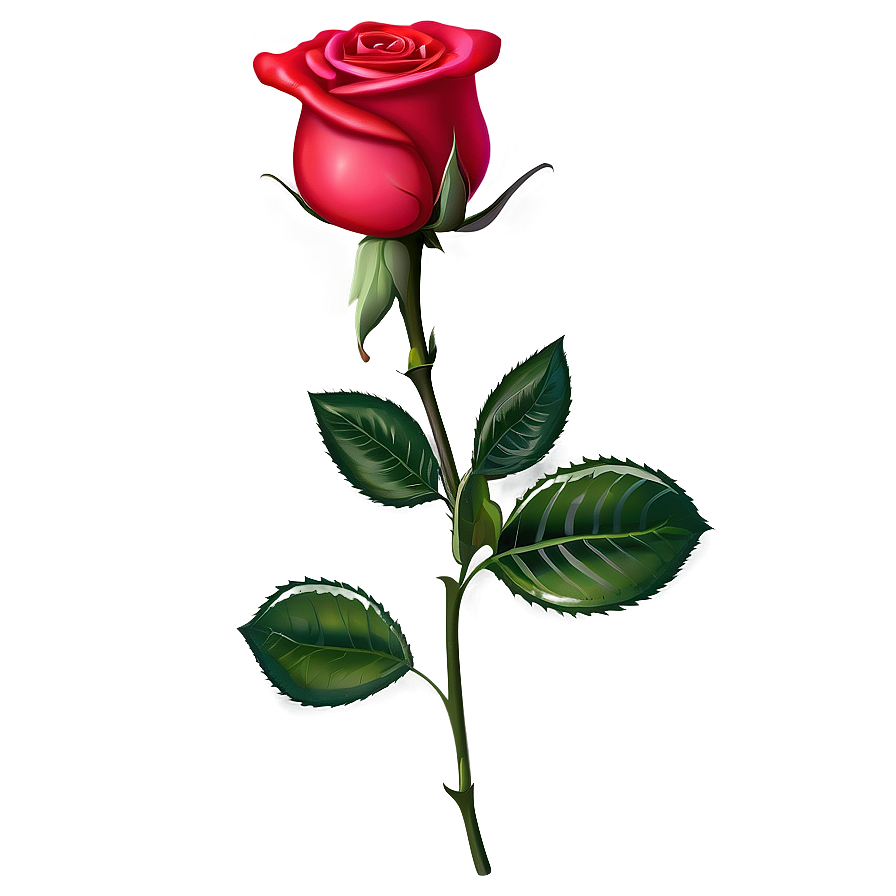 Single Rose Png 23 PNG Image