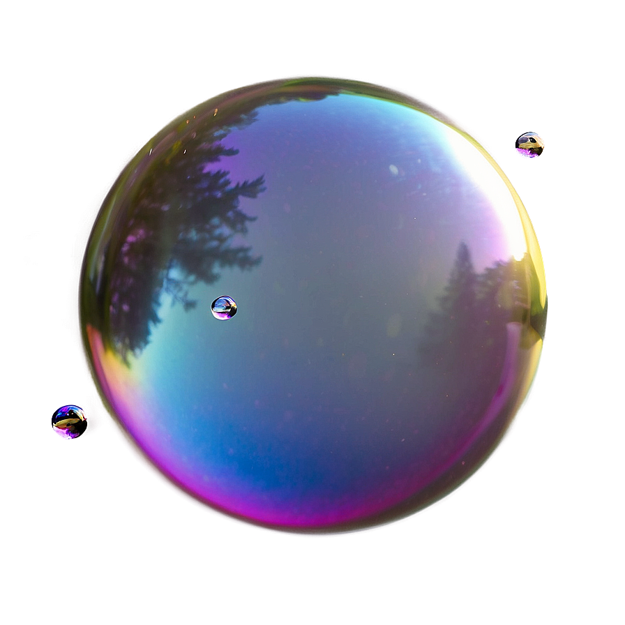 Single Soap Bubble Transparent Png 06262024 PNG Image