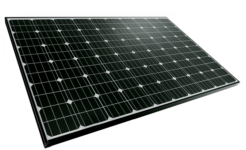 Single Solar Panel Isolated PNG Image