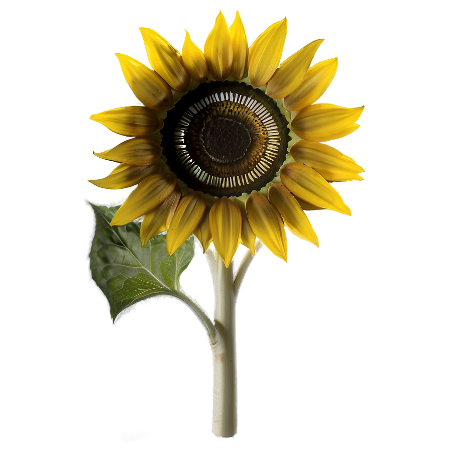 Single Sunflower Transparent Png Cod19 PNG Image