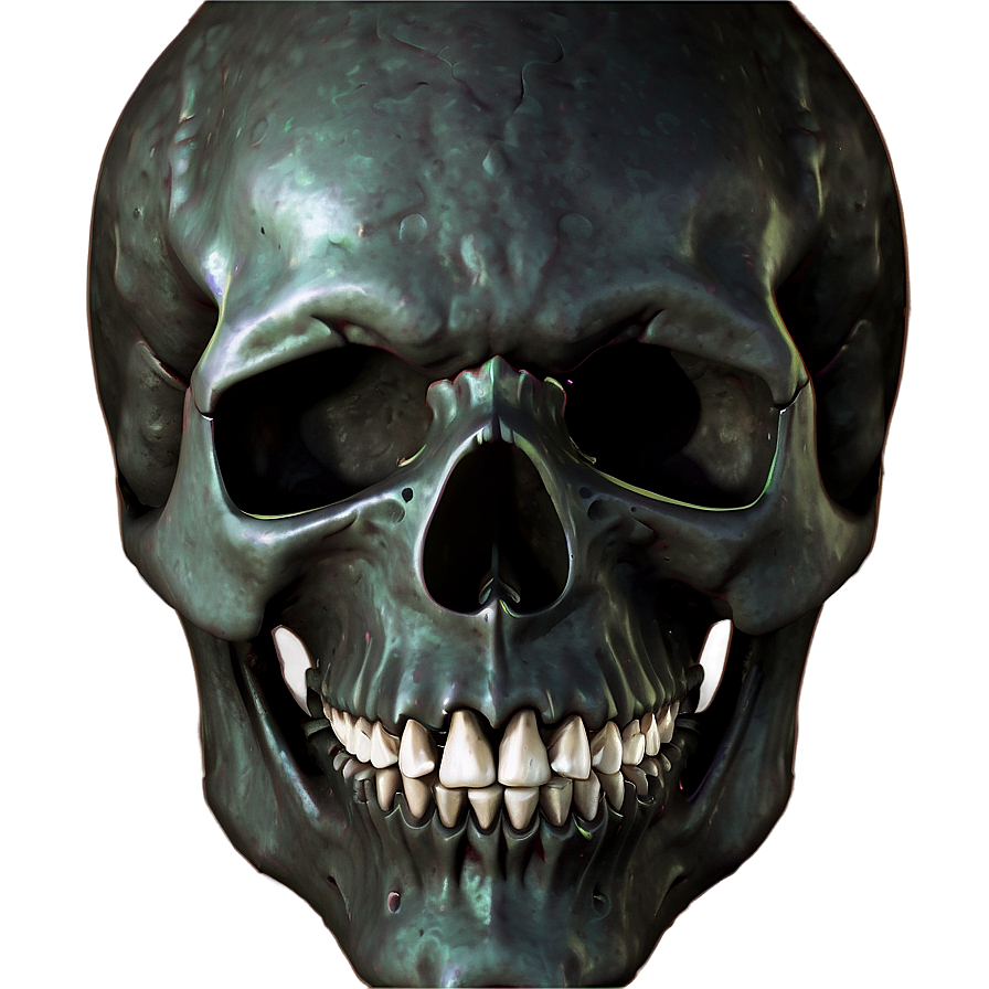 Sinister Black Skull Image Png Xci8 PNG Image