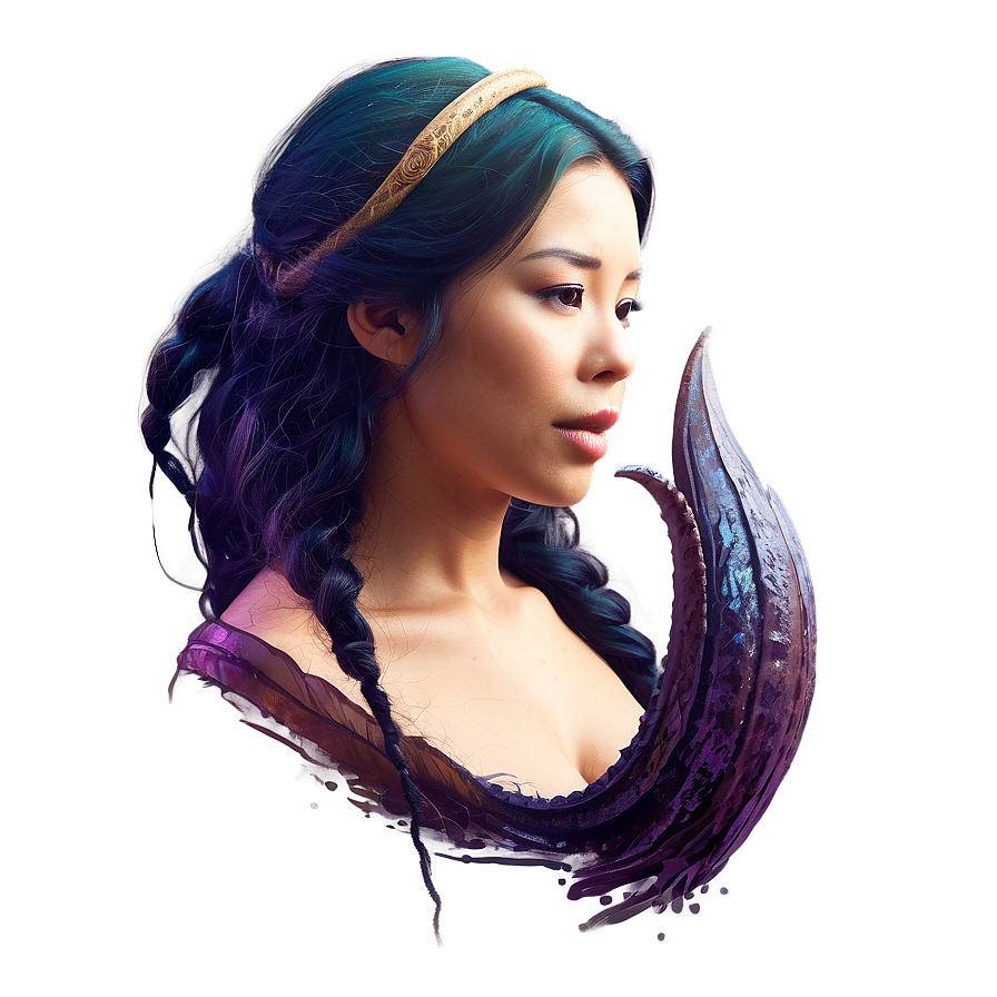 Siren's Whisper Illustration Png 41 PNG Image