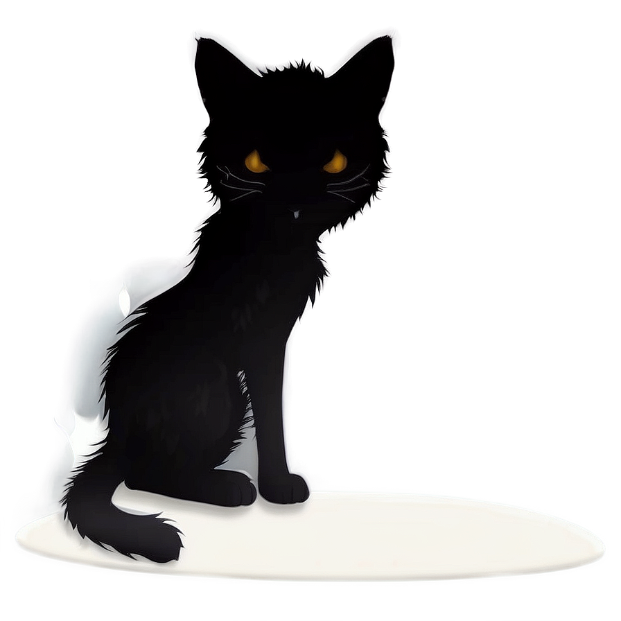 Sitting Cat Silhouette Png Teq PNG Image