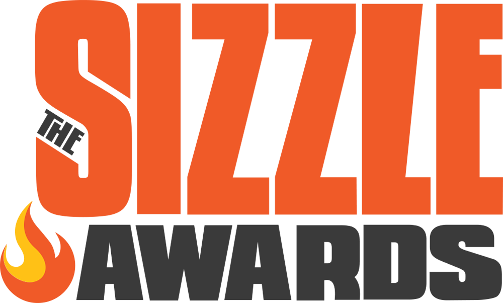 Sizzle Awards Logo Orange Flame PNG Image