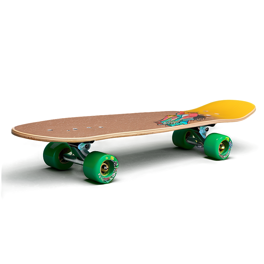 Skateboard Deck A PNG Image