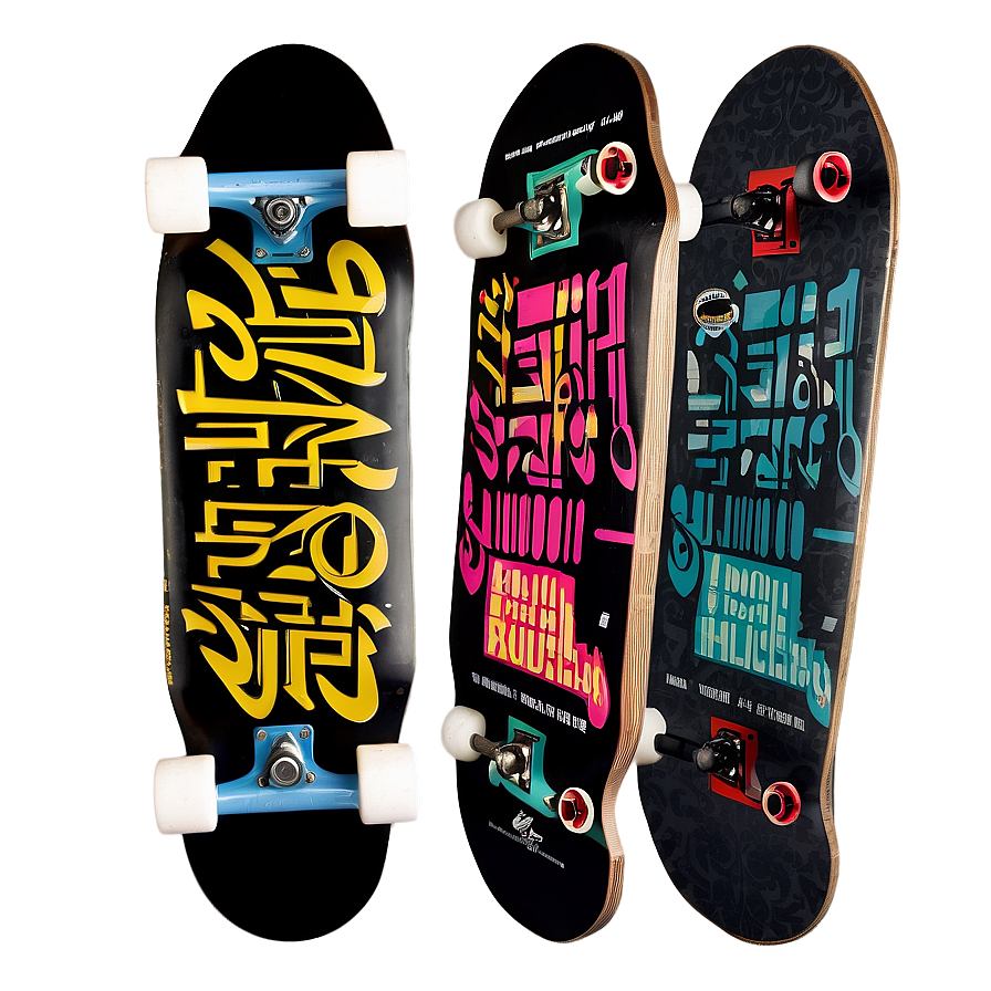 Skateboard Deck With Quotes Png 06282024 PNG Image