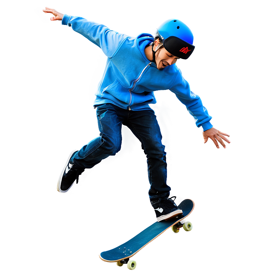 Skateboarder Jumping Trick Png 06242024 PNG Image