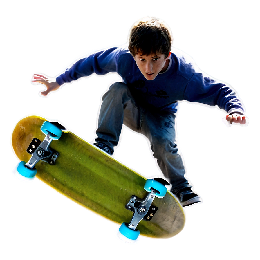 Skateboarding B PNG Image