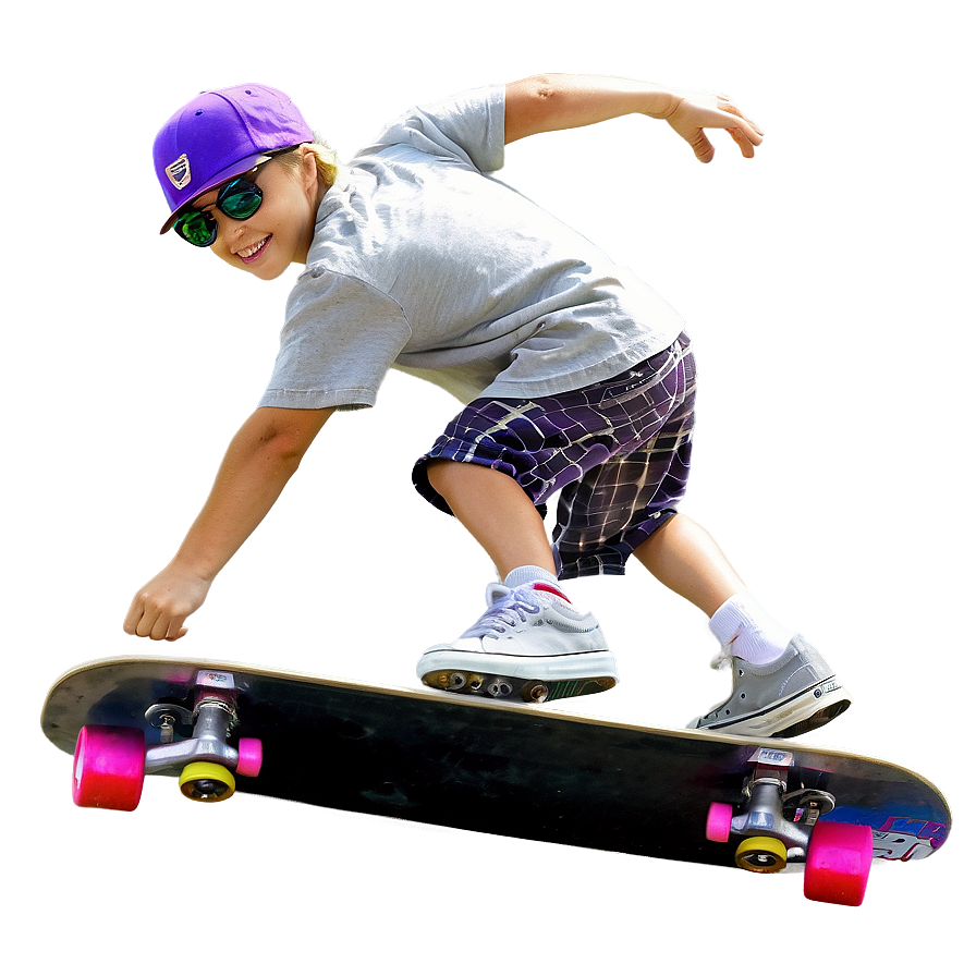 Skateboarding Fun Png 05232024 PNG Image