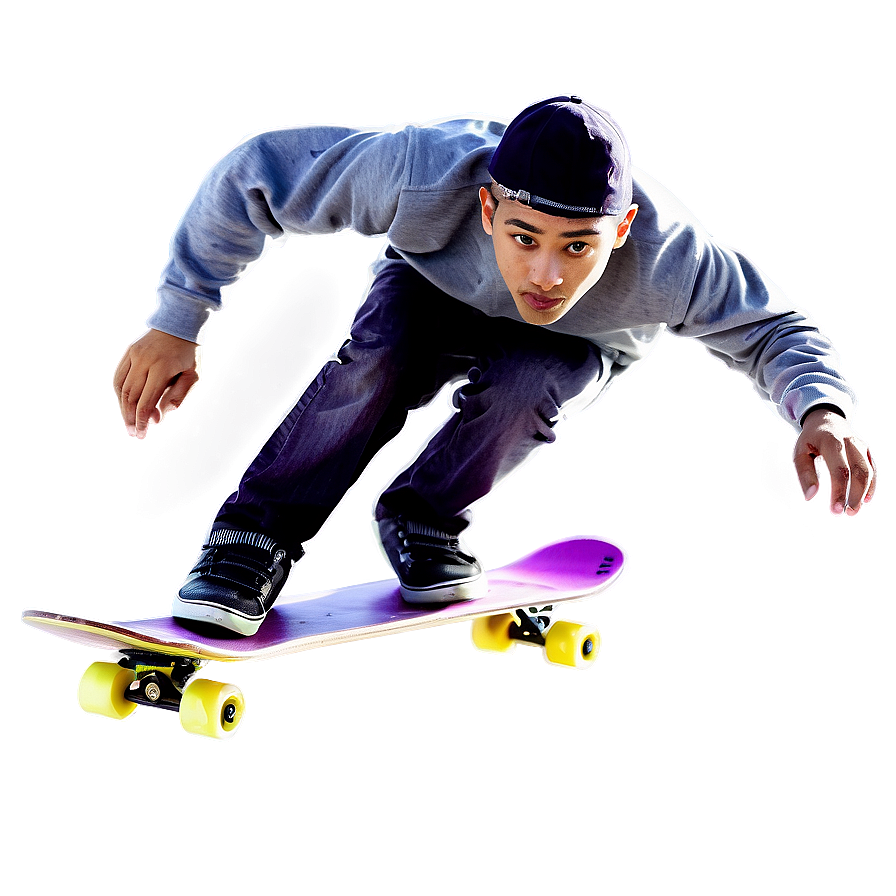 Skateboarding Session Png Nev PNG Image