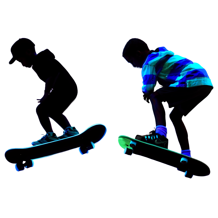 Skateboarding Silhouette Png 35 PNG Image