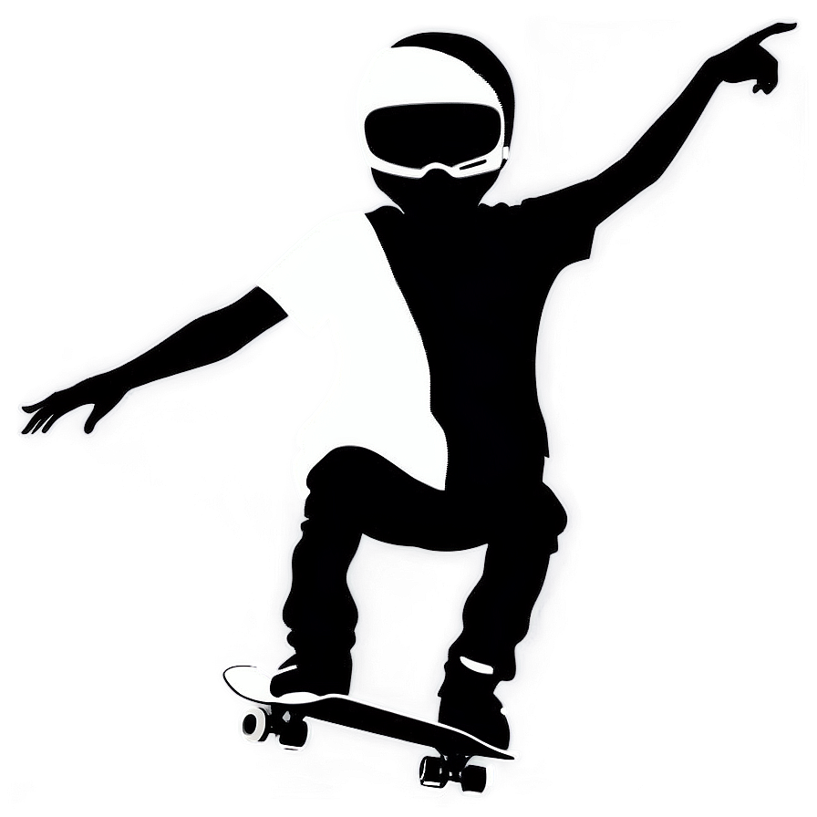 Skateboarding Silhouette Png 77 PNG Image