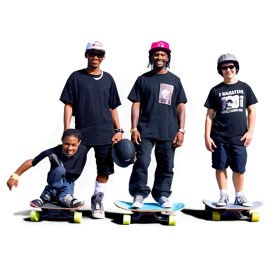 Skateboarding Team Png Jsy76 PNG Image