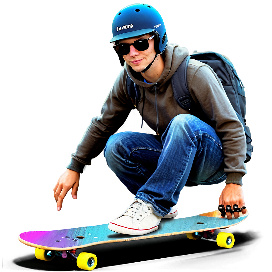 Skateboarding Tutorial Png Pcu PNG Image