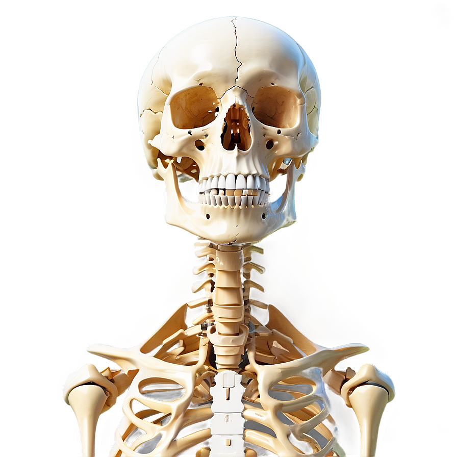 Skeletal System Educational Chart Png Tmh18 PNG Image