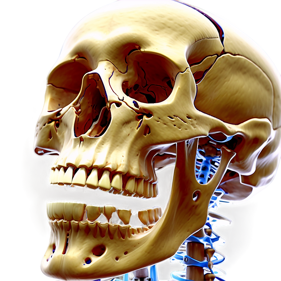 Skeletal System X-ray View Png Lbf18 PNG Image