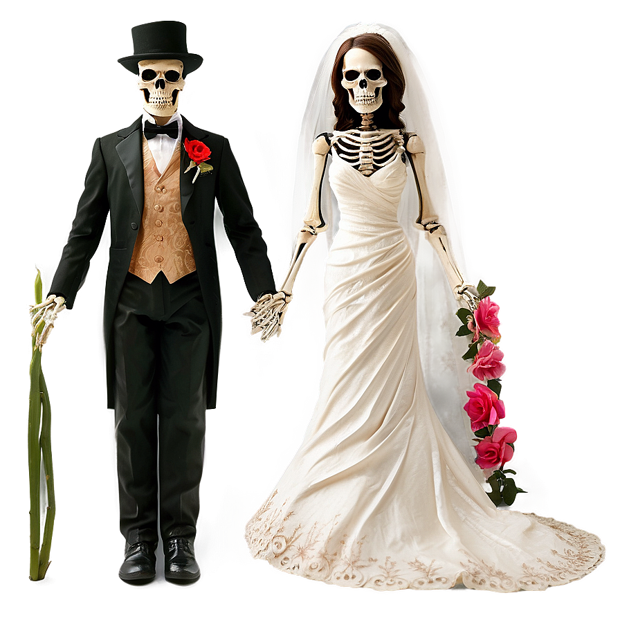 Skeleton Bride And Groom Png 29 PNG Image