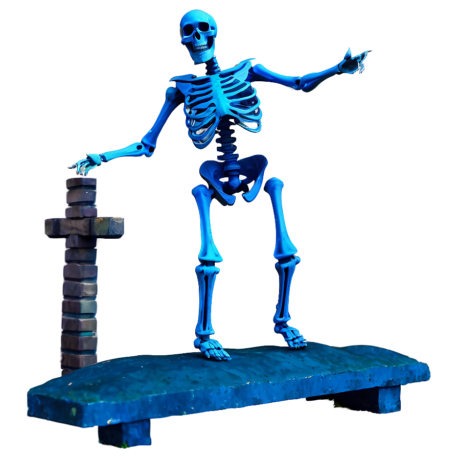 Skeleton Dancing In Graveyard Png 06282024 PNG Image