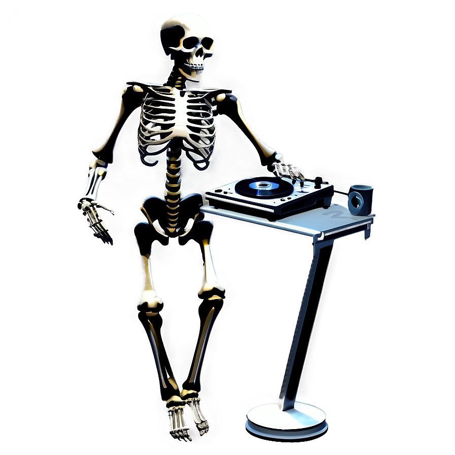 Skeleton Dj Png 14 PNG Image