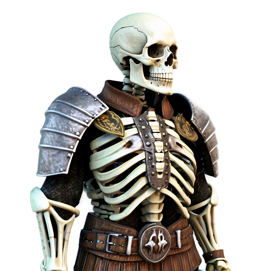 Skeleton In Armor Png Uda66 PNG Image