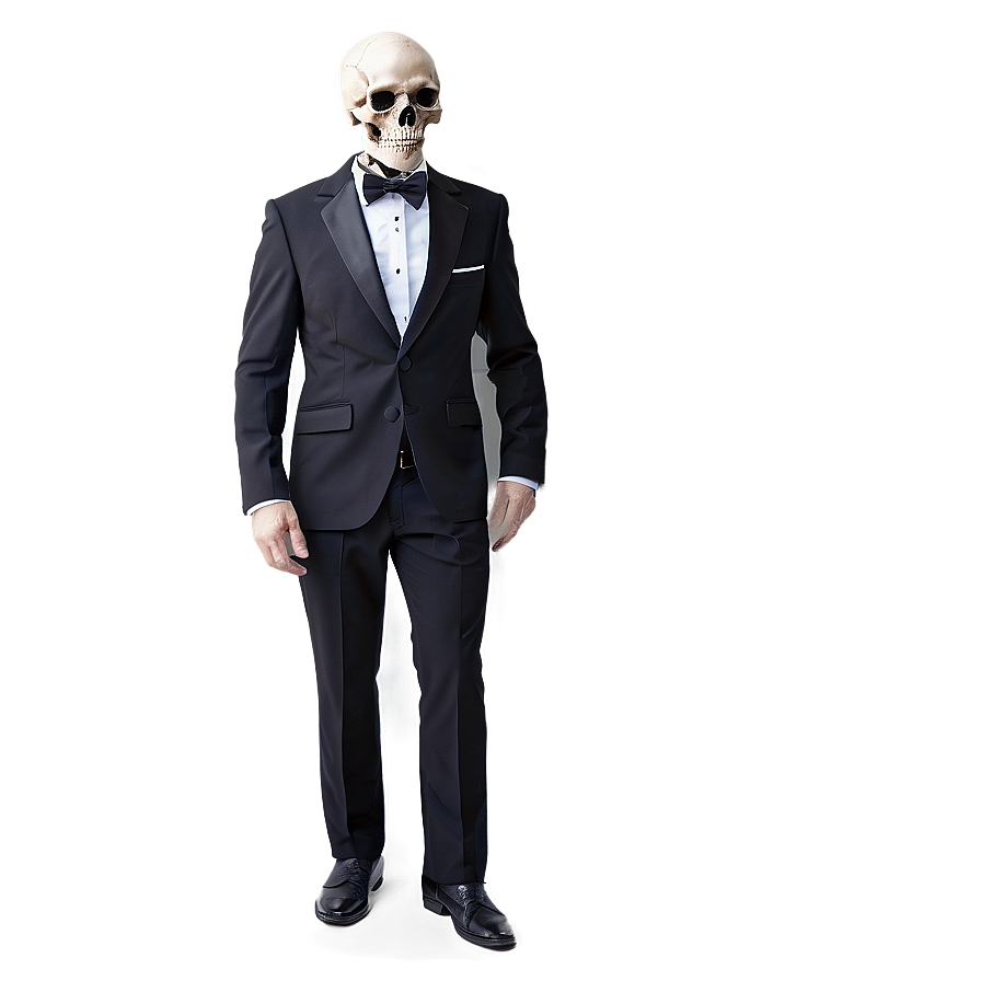 Skeleton In Suit Png 7 PNG Image