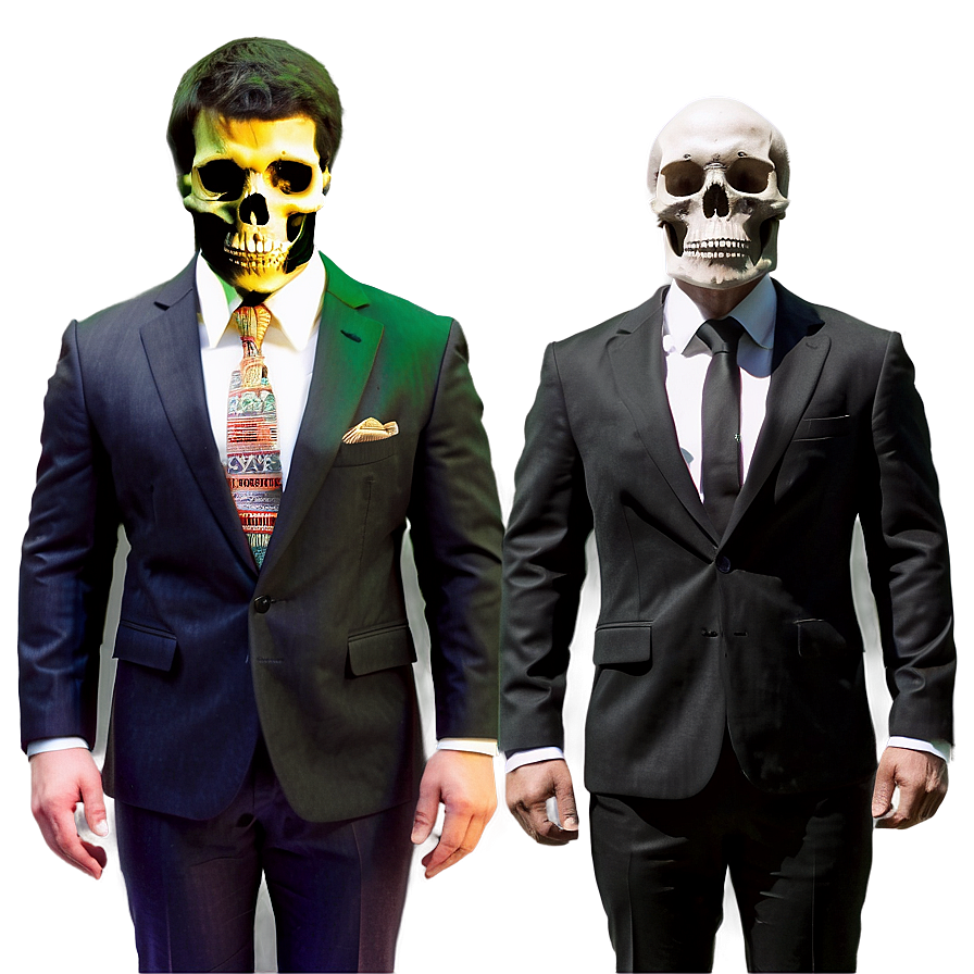 Skeleton In Suit Png Tfs38 PNG Image