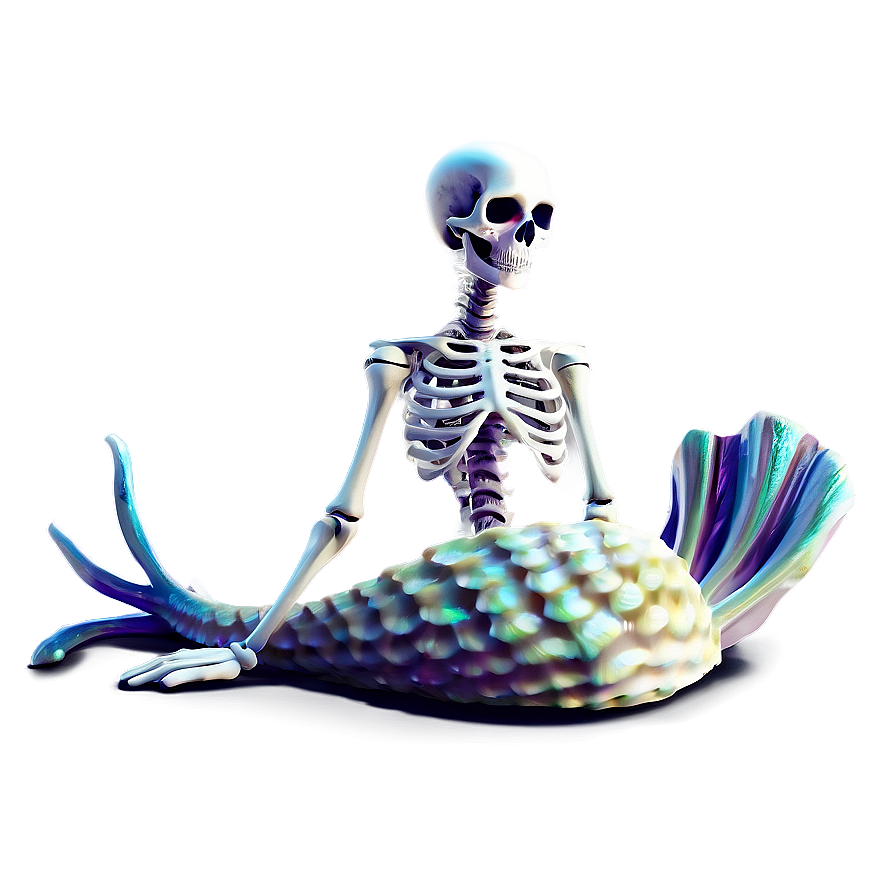 Skeleton Mermaid Png Nnd PNG Image